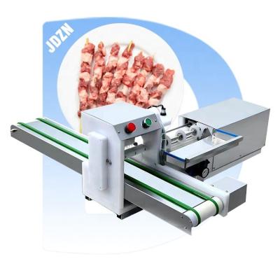 China Kebab meat skewer machine satay string making machine automatic mince beef kebab skewer machine for sale