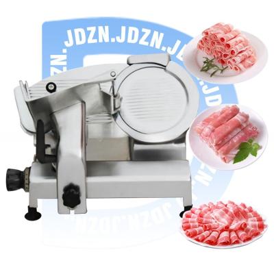 China Semi-automatic Cortadora De Fiambre Rebanadora Para Carne frozen meat slicing Stainless Steel Italian Blade Meat Slicer for sale