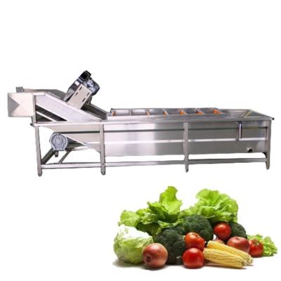 China High Quality Fruit And Vegetable Washing Drying Line Fully Automatic Vegetable Washing Machine for sale