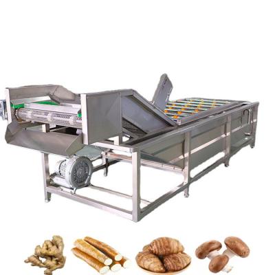 China commercial automatic bubble cleaning machine/ fruit and vegetable washing machine for sale