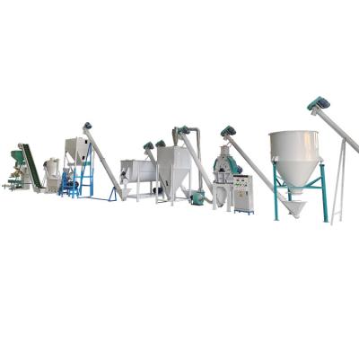 China Max. Capacity 2 ton/h Pet Food Feed Pellet Machine Production Line for High Productivity for sale