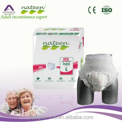 China Nateen Brand Printed Adult Pants/Diaper In Plus Size for sale