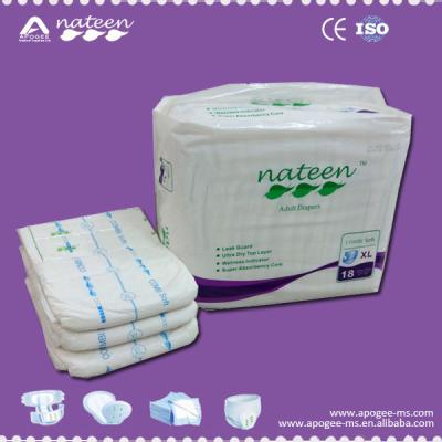 China Clearance Sale XL Printed Disposable Cheap Adult Diapers for sale