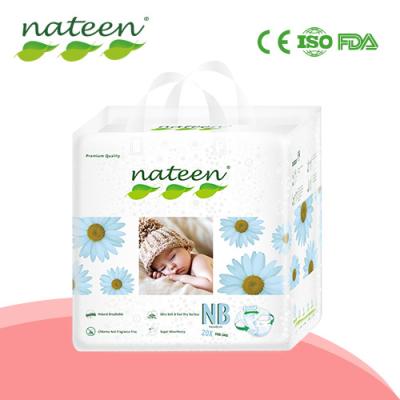 China Super Soft Printed And Breathable Newborn Style Baby Diaper for sale