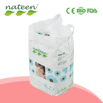 China Nateen Brand Baby Plain Weave Sleepy Diapers For Wholesale for sale