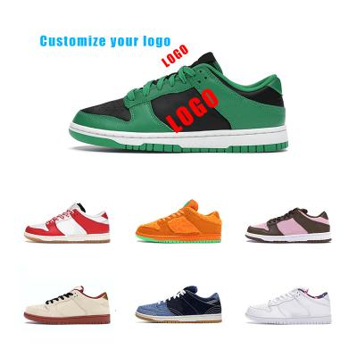 China Original TPR Dunkes Customize Nk Custom Sb Vacuum High Low Cut Mens Skateboard Sneaker Unique Leather Shoes for sale