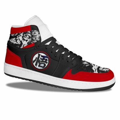 China Custom Fashion Trend High Top Custom Sneakers Customize Logo Mens Sports Shoes for sale