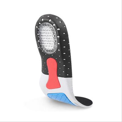 China Shock Absorb New Arrivals Breathable Mesh Black Shock Absorb Sport Shoe Insoles for sale