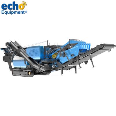 China Quarry Plant Energy Efficient Mobile Crusher Echo 200I-D Mobile Impact Crusher for sale