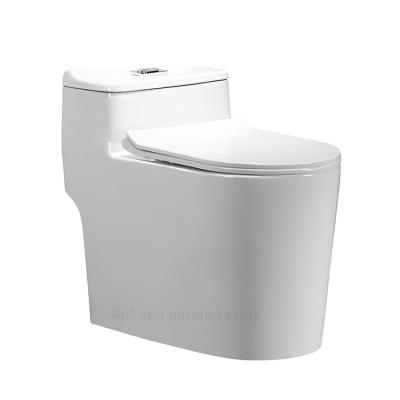 China Double-flow Factory Direct Cheap Price Chinese Ceramic WC One Piece Toilet Set for sale