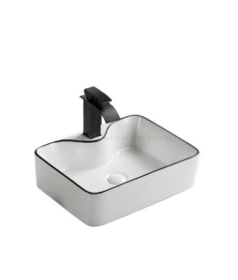 China Hot Selling High Quality Modern Art Basin Product Bathroom Worktop Sink Wash for sale