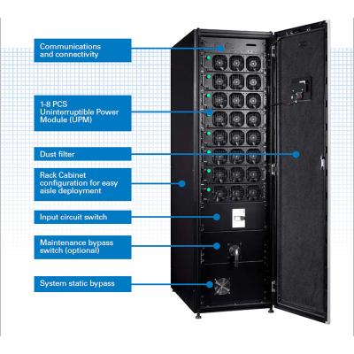 중국 이튼 브랜드 온라인 93PR 시리즈 UPS15-500KVA 25KVA-200KVA eaton ups 배터리 사무실 컴퓨팅용 3단계 출력 판매용