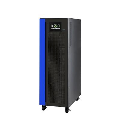 Chine UPS en ligne haute fréquence 40KVA Temps de sauvegarde industriel long UPS 3 phases Entrée et sortie 380V à vendre