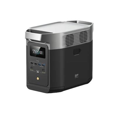 China ECOFLOW DELTA 2 1800W 1024Wh LiFePO4 Battery Portable Power Station Emergency Power Backup zu verkaufen