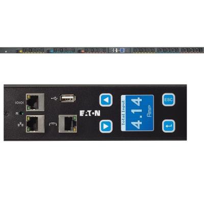 Cina 16A Derated AMP 1U PDU For Power Data Center EATON EFLXB00H FLEXPDU BASIC C14 10A 1P 8XC13 in vendita