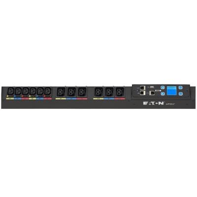 Cina 16A PDU monitorato per Power Data Center EATON EFLXB02H FLEXPDU BASIC 1U C20 1P 12XC13 in vendita