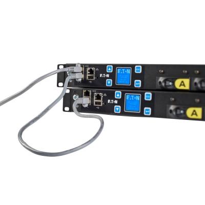 China 6 Way EATON EFLXB3P02 FLEXPDU BASIC 1U 309 32A 3P 6XC19 PDU Especificações 0U para Data Center à venda