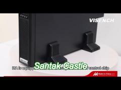 double conversion santak castle rack s-c ups santak 3kva