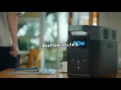 Ecoflow Delta 2 Portable Power Supply Station with Smart Extra LiFePO4 Battery Fast Charging