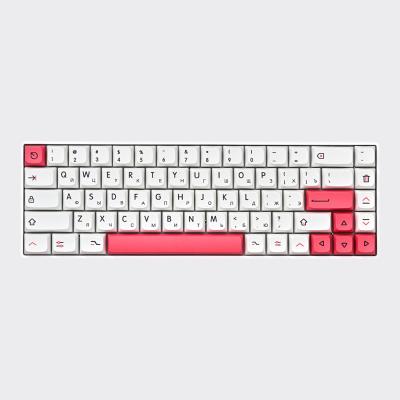 China Mechanical MK68 RGB Wireless 65% Compact Mechanical Keyboard Multi Language, 68 Keys Bluetooth Hot Swappble Gaming Computer Keyboard for sale