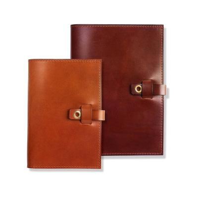 China Eco-friendly leather custom size business cover PU child custom magazine notebook leather printing service for sale