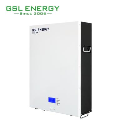 China Home Appliances GSL 7.2Kwh 48V 150Ah Tesla Powerwall Solar Energy Lifepo4 Lithium Battery For Solar Power System for sale