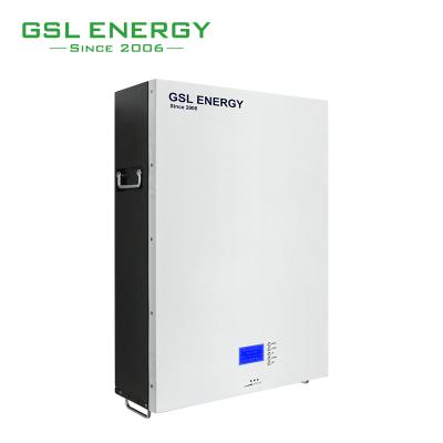 China GSL Powerwall Lifepo4 Tesla Home Appliances Battery 48V 100Ah 5kwh Lithium Battery for sale