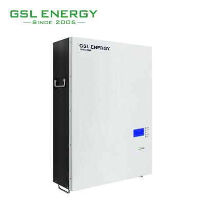 China Machine- The New GSL 15Kwh Tesla Powerwall Single Home Lithium Lifepo4 Battery for sale