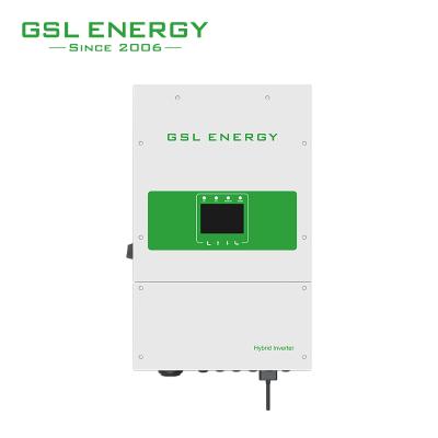 China Solar Power System Home 12kw UL Approved 240V/120V Hybrid Solar On-Off Grid Inverter With High Voltage 80-400VDC for sale