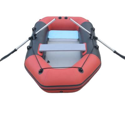 China Professional Manufacture PVC Double Hull Rigid Hull Fiberglass Cheap Inflatable Fishing Boat for sale