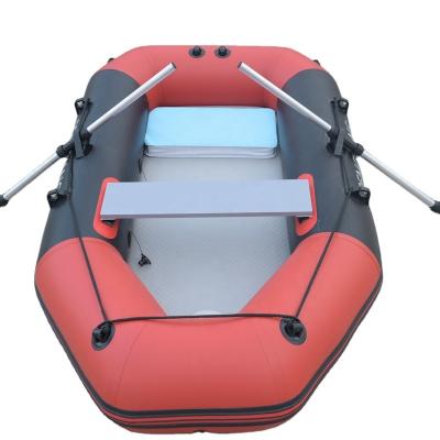 China Professional Manufacture PVC Double Hull Rigid Hull Fiberglass Inflatable Fishing Boat for sale