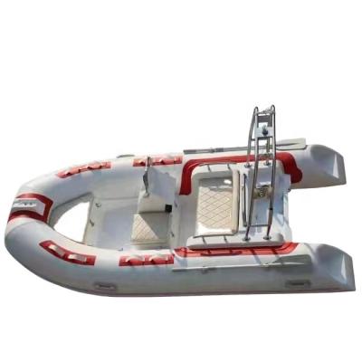 China Hot selling PVC/HYPALON/ORCA RIB760 factory direct supply hull rigid hypalon RIB inflatable boat for sale