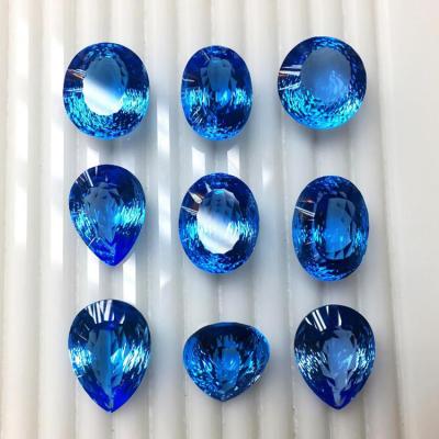 China Other Mystical Topaz Gemstones By Carat Gems Blue Topaz Cut Stone Price for sale