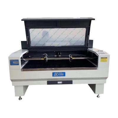 China Double Head Laser Cutting Engraving Machine , 400kg Shoe Box Making Machine for sale