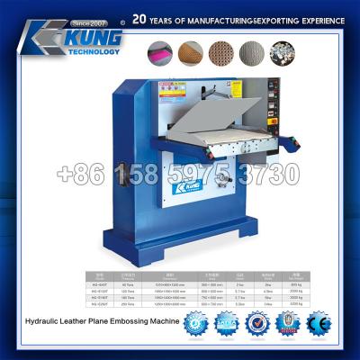 China Plane Embossing Leather Shoes Making Machine 120 Ton Hydraulic for sale