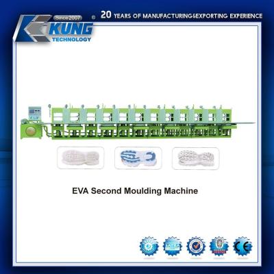 China EVA Moulding Foaming Sports Shoe que faz a máquina 16 estações à venda