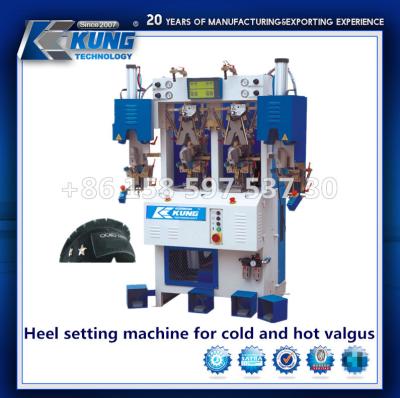 China Heel Setting Slipper Making Machine For Cold And Hot Valgus for sale