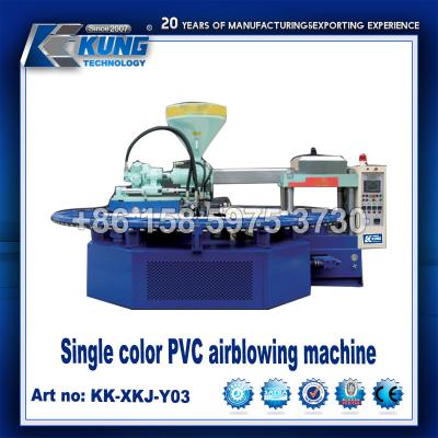 China Single Color Airblowing PVC Injection Molding Shoe Machine For Slipper for sale