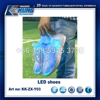 China Chargeable Casual Shoes Led Lights For Children high durability for sale