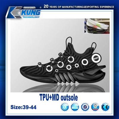 China Colored Shoe Sole Material Sheets , TPU MD Non Slip Outsole for sale