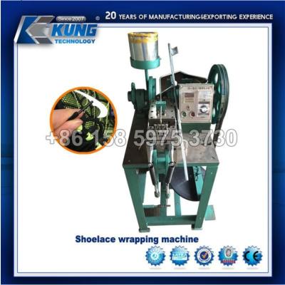 China Semi Auto Shoelace Tipping Machine , 220V Shoe Lace Making Machine zu verkaufen