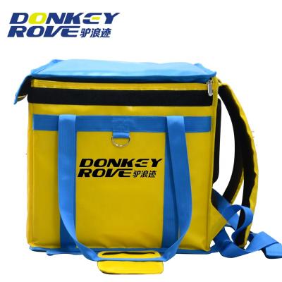 China 100% High Quality Eco-friendly Insulated Large Capacity Food Delivery Bag Delivery Backpacks With Divider for sale