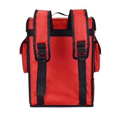 China Pizza Delivery Bag Waterproof Thermal Food Backpack Insulated Food Delivery Bag for sale