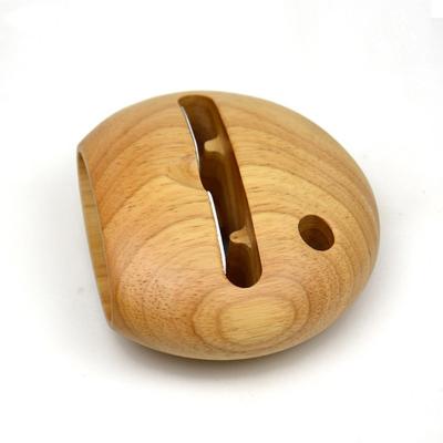 China Portable Wooden Wooden Cell Phone Stand Desktop Bamboo Mobile Phones Stand Holder Speaker for sale