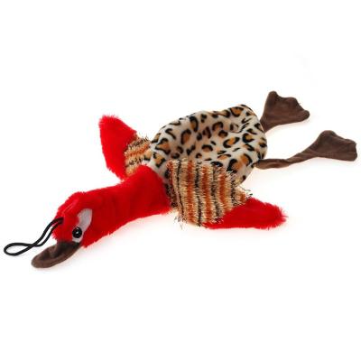 China 30*9cm Sustainable Bird Stuffing Interactive Free Puppy Toy Eco-Friendly Plush Pet Toy Pet Products Suppliers for sale