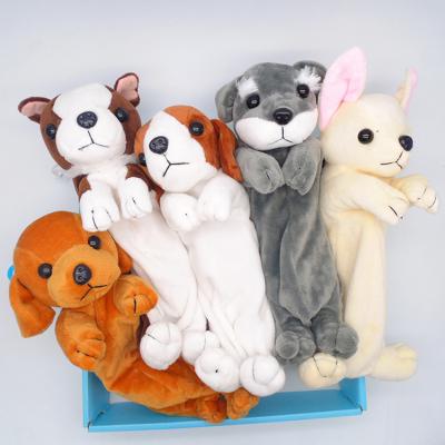 China Schools & Desks Cartoon Animal Pencilcase Dog Pencilcase Kawaii School Stationery Pencil Bag For Kids Gift Supplies for sale