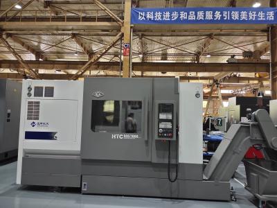 Cina Fuso della macchina GSK FANUC A2 8 del tornio di CNC del letto di inclinazione di orizzontale di HTC50E 1000 in vendita