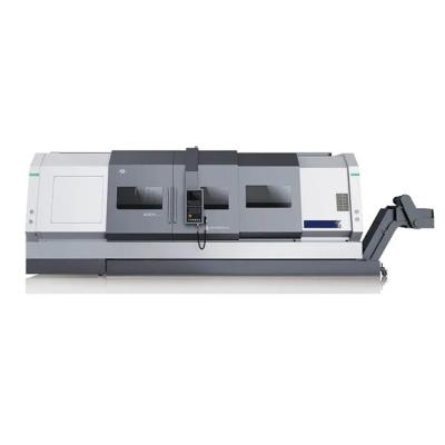 China HTC 50t 75 grados de lecho inclinado CNC torno de trabajo pesado horizontal CNC torno centro de giro en venta