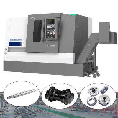 China SMTCL Schwere CNC Drehmaschine Fanuc Controller HTC40Sm/1500 Drehzentrum mit Y-Achse und C-Achse zu verkaufen