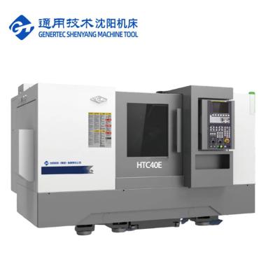 China SMTCL CNC Turning Center Milling Machine HTC40E CNC Lathe Machine For Metal Slant Bed Lathe for sale